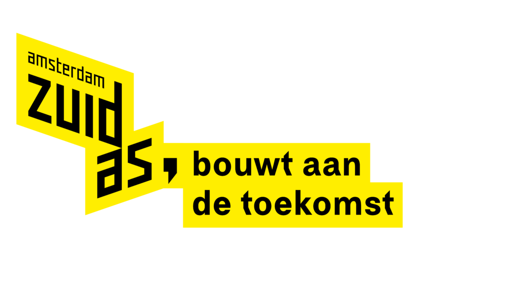 Zuidas logo met pay-off