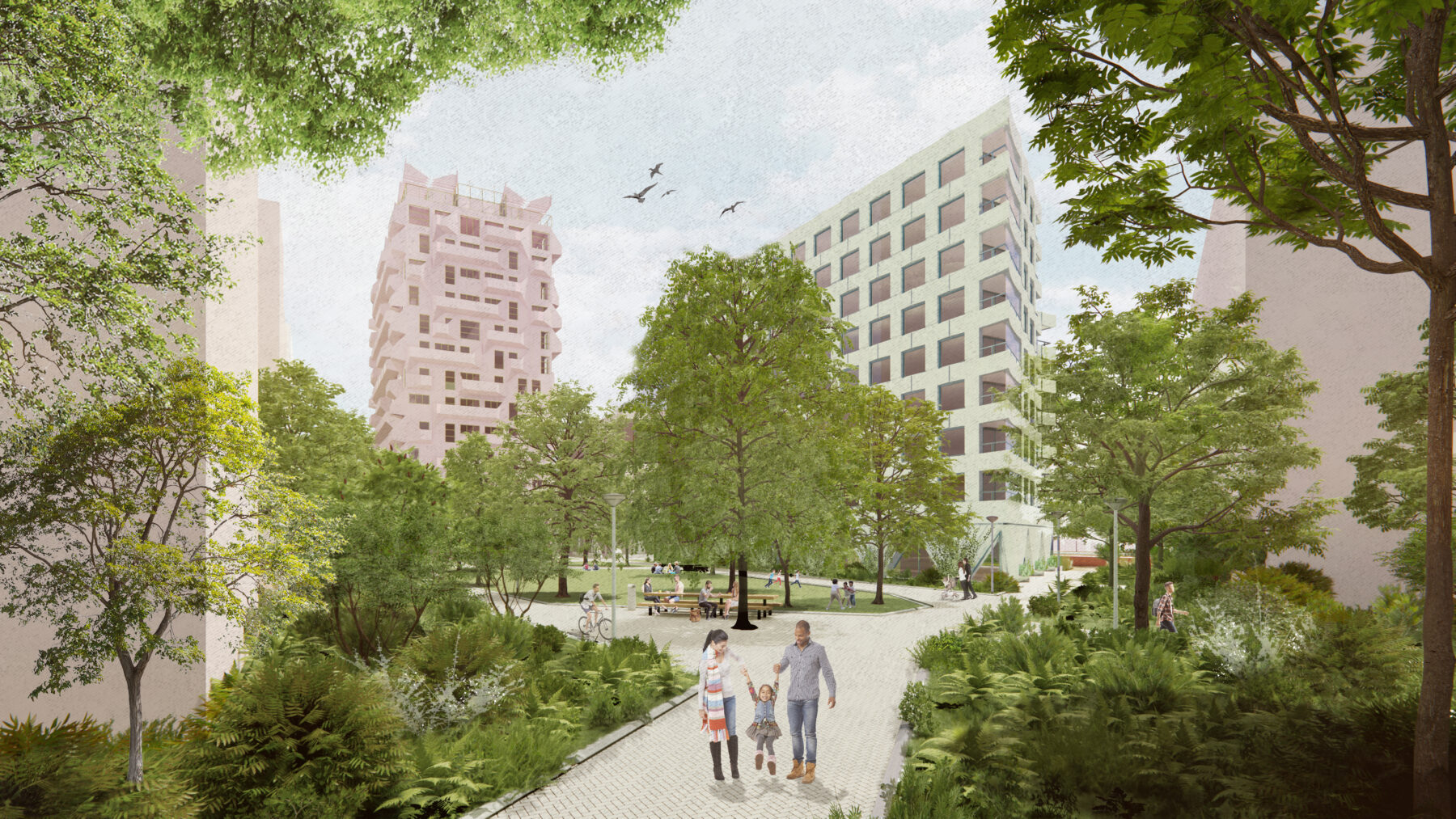 Buurtplein Ravel_Marcello Vietti