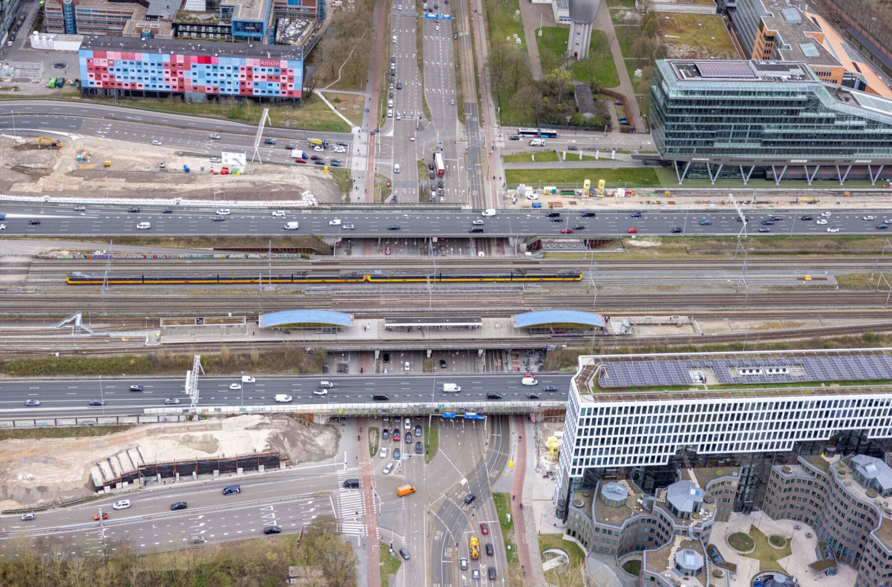 viaduct Amstelveenseweg Topview fotografie