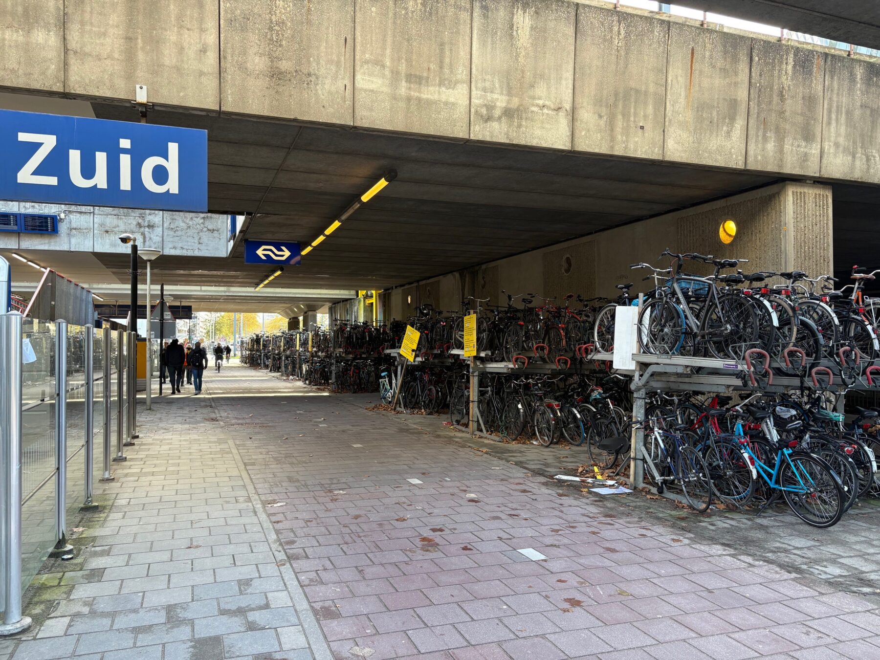 20251028 Parnassusweg fietsenrekken oostzijde 001