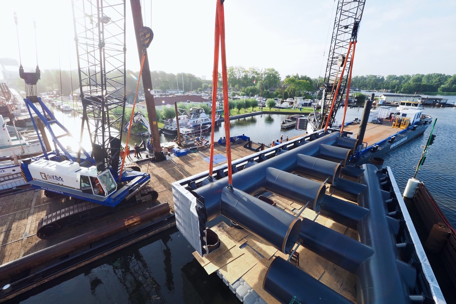 remmingswerk plaatsen schinkelbrug brug 9