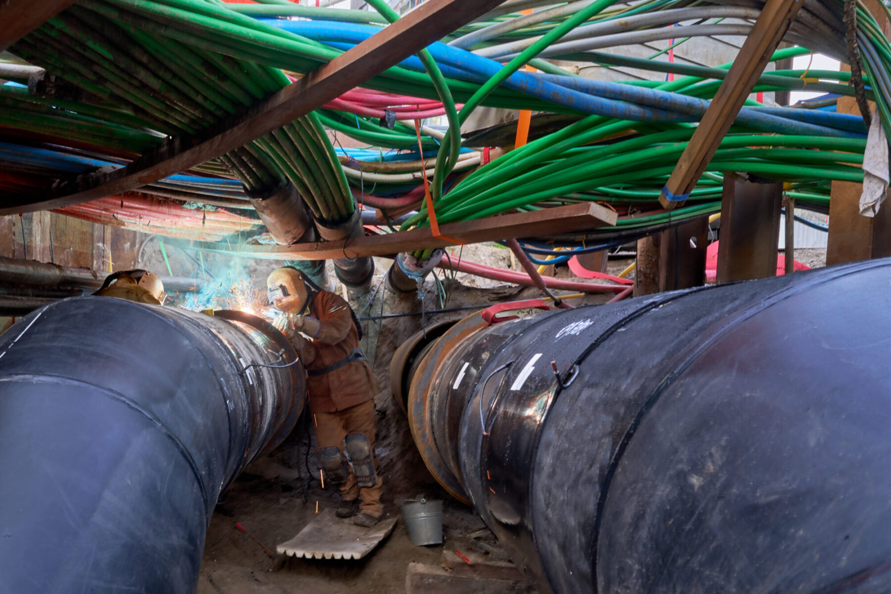 kabels leidingen koppelveld ravel