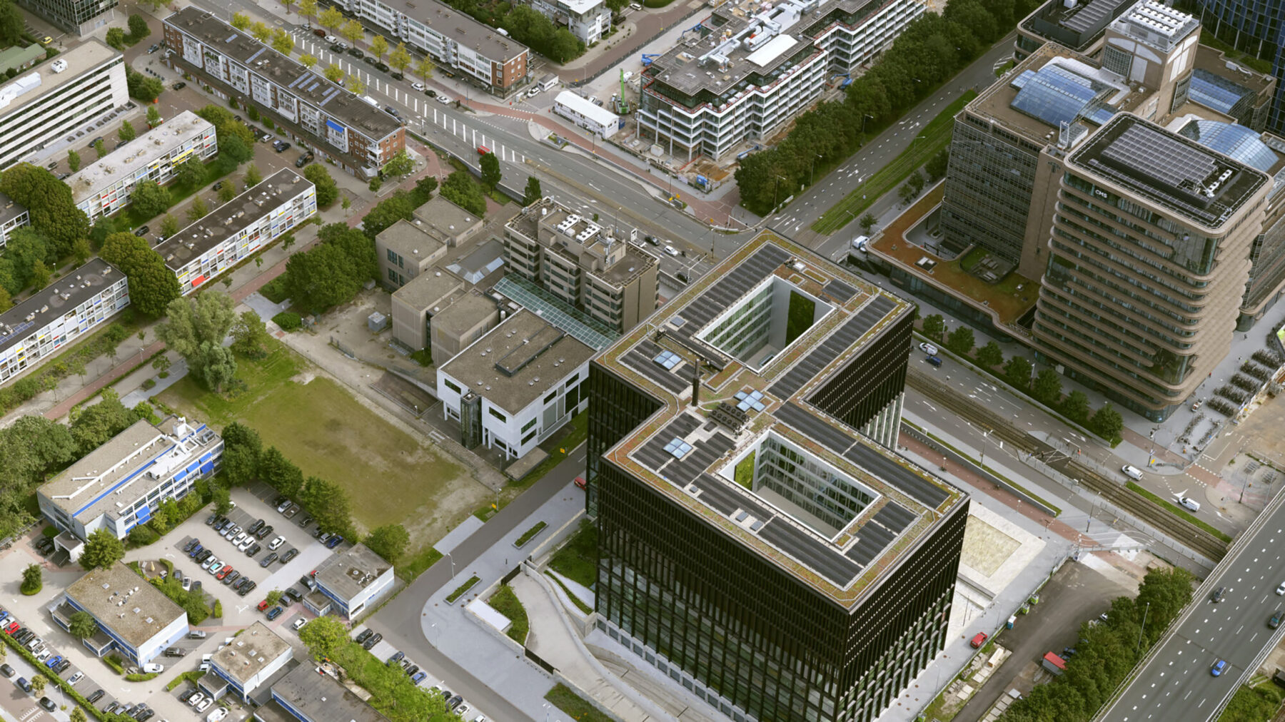 20230817-Zuidas-Luchtfotografie-Parnas