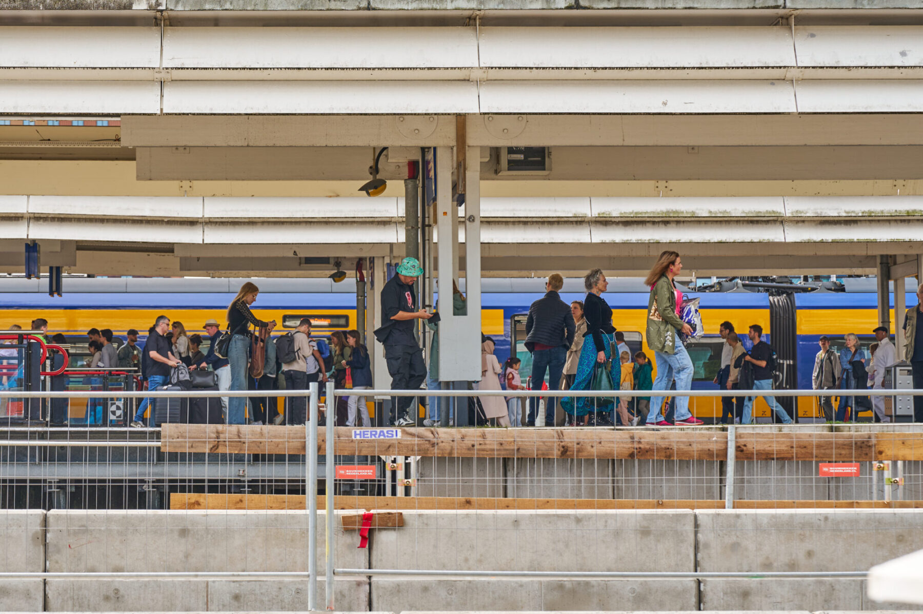 station amsterdam zuid perronkappen oud