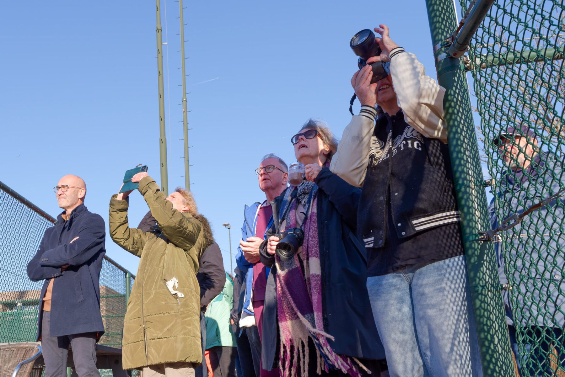 publieksevent inhijsen fly over liggers
