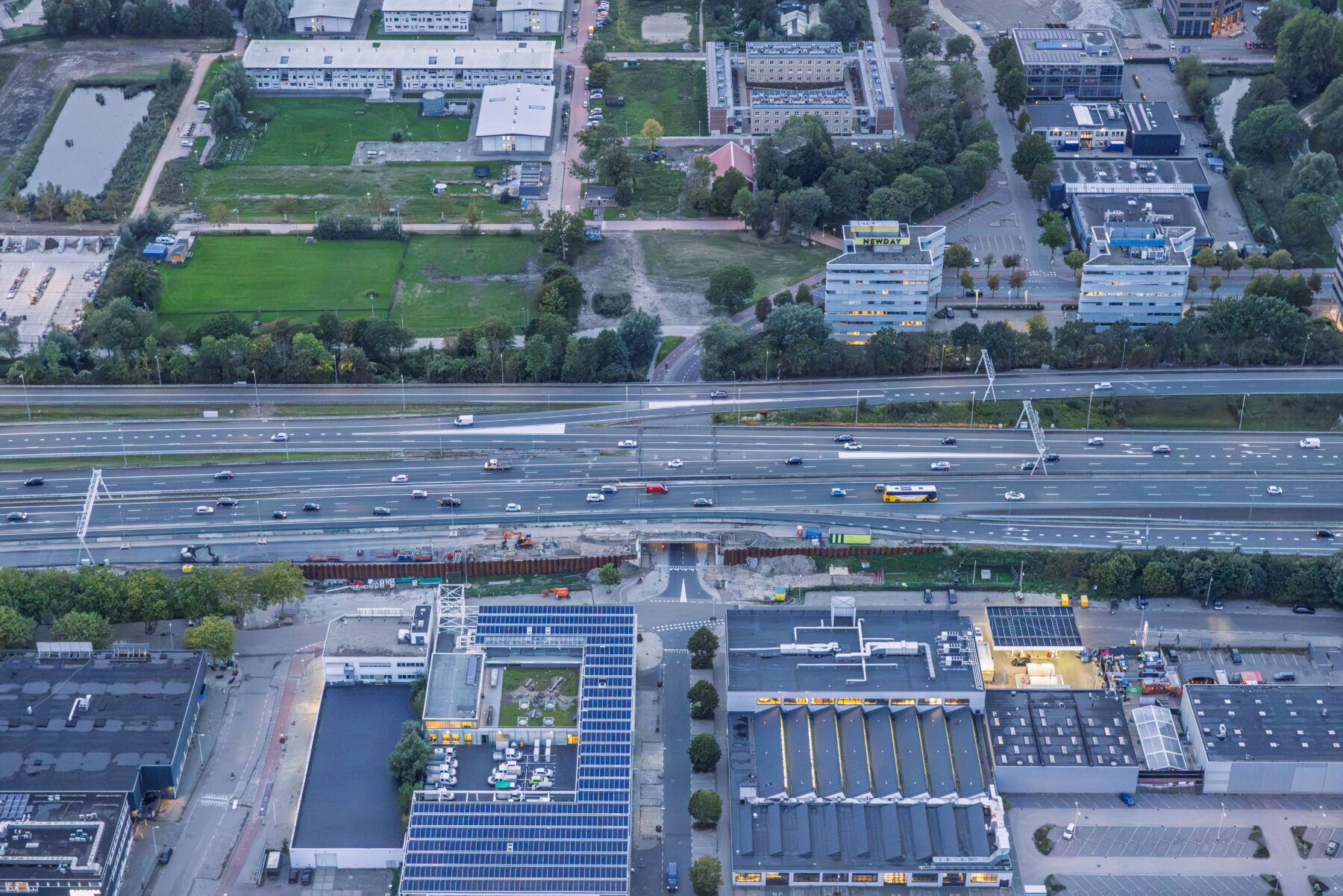 20260924 knooppunt De Nieuwe Meer - viaduct Luchvaartstraat-Overschiestraat